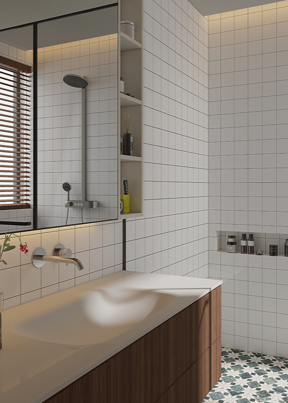 빠른 설치, 클래스 A 화재 등급 Minecore Easytile 규산 칼슘 벽 패널
